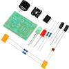 WOONEKY Kit Elettronico Ne555 3 Pezzi Circuito Oscillatore Astabile Dual Flash in Resina Epossidica per Uso DIY e Scopi Educativi Accessori Vari e Facile da Usare