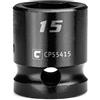 Capri Tools Bussola a percussione tozza da 15 mm, attacco da 1/2, 6 punti, metrica