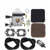 DORFEY Kit carburatore adatto for Stl FS55 FS45 FS80R FS74 FS76 HT70 HT75 HS75 HS80 HS85 WT-447 Kit tosaerba