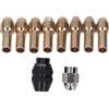 Generic Adattatore per Mandrino Autoserrante da 1/32 Pollici a 1/8 Pollici con Pinza in Ottone per Set di Pinze per Mandrino Autoserrante Robusto e Sicuro per Hobbisti e Artigiani