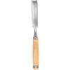 SHINEOFI Scalpello da Intaglio e Legno Finitura Liscia Semicerchio per Lavorazione Legno Dura in Acciaio al Carbonio per Progetti di Tornitura e Scultura