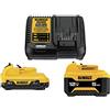 Dewalt DCB135C 2-Piece 12V 3 Ah / 5 Ah Lithium-Ion Batteries and Charger Starter Kit