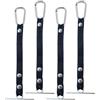 Generic Supporti per nastroelettrico - Set di cinghie per nastroda 4 pezzi, organizer per isolamento cavi, strumento fai-da-te multi scenario | Supporti durevoli del nastroelettrico per l'uso nella manuten