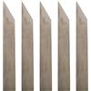 Generic Strumento di Finitura Sigillante 5 Stecche Di Legno Per Rimuovere