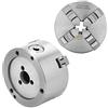 Hililand 4inch Mandrino autocentrante a mandrino autocentrante 100 mm a 4 griffe con accessori a ganasce supplementari K12-100 per tornio per la lavorazione del legno