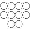 UYTGFO Adatto for motosega Husqvarna 236 240 240E 236E 235, ricambio, kit di anelli pistone da 10 pezzi/lotto, 39 mm x 1,5 mm.