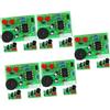GETAJGHSD 15sets Kit di Pratica di Saldatura Flash Circuito Scheda di Formazione per Gli Appassionati di Elettronica Facile Montaggio Leggero per L'Apprendimento
