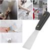 Plyisty Coltello per Stucco, Coltelli per Riempimento in Acciaio Inossidabile - Raschietto per Cartongesso - Coltello Grigio Raschietto per Carta Parati Pala per Vernice Lama per