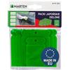 MARTEN Set di spatole giapponesi, 4 spatole in plastica, flessibili e versatili, ideali per la riparazione, per intonaco di argilla, intonaco di calcare e superfici decorative, ergonomiche e facili da