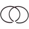 UYTGFO Adatto for decespugliatore Hitachi Koki CG22EAB/EAD/EAS 21CC, cilindro, segmento, impugnatura, anello pistone CG22, anello pistone 31 mm.(2 PCS)