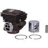UYTGFO Adatto for partner for sega troncatrice Husqvarna K960 K970 56 mm ZYLINDER KOLBEN Parte 544935603 Kit fasce elastiche cilindro pistone K960 K970 for impieghi gravosi