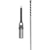 Masyrt Punta da trapano per mortasatrice, in lega di acciaio, regolabile, per mortasatrice e lavorazione del legno (8 mm)