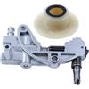 VCDXZCO Kit ingranaggio a vite senza fine della pompa di azionamento dell'olio for motosega 5200 4500 5800 52Cc 45Cc 58Cc Pezzi di ricambio