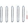 ZHaotn Set di catena e piastra guida in acciaio da 8 pollici, adatto for motosega elettrica da 8 pollici, utilizzata for la potatura e la registrazione di tronchi. Parti di seghe elettriche.