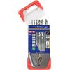 TIVOLY - Set di 6 punte in metallo ad alte prestazioni HSS Ø1 a 8 mm - Foratura degli acciai più comuni - Forature nette e ingrandimento dei fori - Coda a 3 metri