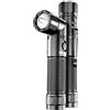 Uni-Lite Unilite FR-1200 - Torcia ad angolo retto - LED da 1200 lumen, testa rotante a 90°, ricaricabile USB-C, base magnetica, resistente all'acqua e alla polvere IP65, resistente agli urti, clip da tasca