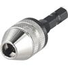 HanOaki Adattatore per mandrino a cambio rapido senza chiave, da utilizzare in automobili, garage, magazzini e altro, costruzione in lega di alluminio (0,3-6,5 mm)