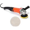 DIGNIFE Lucidatrice, Lucidatrice for auto da 1200 W, velocità regolabile, lucidatrice elettrica for auto, macchina for lucidatura e ceratura, strumento di lucidatura
