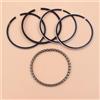 PUYEN Anelli elastici for pistone da 35 mm adatti for H//O//N//D//A GX25 GX25N G25T GX25NT 25CC Motore a benzina Decespugliatore Strimmer Trimmer