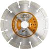BGTEC Lame Diamantate Segmentate per Sega Elettrica, BGTEC 1 Pezzo 150 mm Disco da Taglio per uso Generico a Secco o a Umido per Muratura di Mattoni di Pietra e Cemento