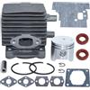DORFEY Kit guarnizione cilindro pistone da 34 mm adatto for s-t-i-h=l FS75 FS85 FC75 FC85 FH75 FR85 HL75 HL75K HT70 HT75 KA85 KR85 KW85 SP81 SP85 Trimmer