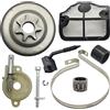 DORFEY Adatto for motoseghe H-u-s-q-v-a-r-n=a 142 141 137 136 36 41, motoseghe a benzina, pezzi di ricambio, tamburo frizione, pompa olio, tendicatena, kit fascia freno