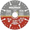 WOLFPACK Disco diamantato 115 mm Multimateriale Total X