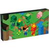 Minecraft Tela isometrica illuminata 30 cm x 15 cm, con licenza ufficiale, stampa su tela con cornice a LED, per camera da letto, soggiorno, decorazione per la casa, regalo