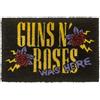 Grupo Erik Zerbino Guns n Roses - Zerbino Ingresso Esterno Cocco Divertente 40x60 cm con Base in PVC Antiscivolo | Tappeto Ingresso Esterno