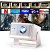 Magcubic [Apps integrate] Mini Proiettore 4K & 8K Supporta, Proiettore Portatile 1080P co