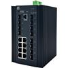LevelOne Switch 20X GE IGX-2072 8X 1GbE 8X 2.5GbE SFP+ Sw