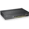 ZyXEL GS1920-8HPv2 - Switch - Smart - 8 X 10/100/1000 (POE+)