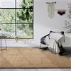 Villeroy & Boch Tappeto di lana Charlotte, naturale, tessuto a mano e naturale, per soggiorno, camera da letto, sala da pranzo, corridoio, cucina, rame, marrone, 160 x 230 cm