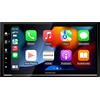 KENWOOD DMX7722DABS - Ricevitore AV multimediale digitale da 17,3 cm (6,8) con CarPlay wireless e Android Auto (4x50W, DAB+/FM, BT, 3X Pre-Out 2.5V, USB, controllo iPod/iPhone)