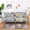AHYBE Copridivano Senza Braccioli Fodera Per Futon Elasticizzato Copridivano 3/2/4 Posti Senza Braccioli Elasticità Jacquard Antiscivolo 190-225cm Copridivano Clic Clac Pieghevole Regolabile(C,120-150cm)