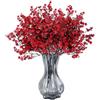 AMLUCKS Fiori artificiali in seta per bambini, giglio della valle, si sente reale, per vaso, casa, ufficio, interni ed esterni, giardino, decorazioni per feste