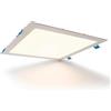 Planetitaly Faretto Quadrato LED 24W Pannello Incasso Cartongesso Ultra Sottile, Alta Resa Luminosa 2400 LM, Luce Diffusa 120 gradi, Foro Incasso 28cm, LED CCT Regolazione della Temperatura Luce da 3000K a 6500K