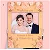 Social Crazy CORNICE WEDDING PERSONALIZZABILE CON NOMI E DATA - VARI MODELLI E COLORI - IN POLIONDA (plastica alveolare) CON STAMPA AD ALTA QUALITÁ (i)