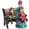 Lemax 82606 Figurina del villaggio di Caddington: seduti insieme