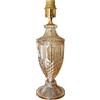 Generico LUCECLASS, Lampada da Tavolo classica in Cristallo Ambra, con Filo Elettrico Oro, per Casa, Ufficio, hotel, soggiorno