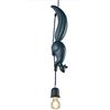 CEPTEN Lampadario in resina, ristorante nordico lampada animale lampadario camera da letto per bambini lampada per bambini negozio di abbigliamento semplice personalità scoiattolo luci a sospensione,Blu