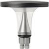 Goccia Illuminazione CANTHARELLUS Ø 150-200 mm - Corpo Lampada Led Alluminio per illuminazione di vialetti nei giardini 3000K Luce Fredda 230V IP65 A++ (5522GR - 200 Ø)