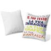 VENEZIANO Gruppo Cuscino Personalizzato 40x40 con Imbottitura - Cuscino Personalizzato con Imbottitura - personalizza Ora con Testi, Loghi o Immagini - 100% Made in Italy