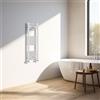 NRG Porta asciugamani riscaldato bianco per bagno di design - 1000×300mm