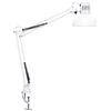 MAUL Lampada da scrivania MAULstudy | Lampada a morsetto regolabile con braccio snodato per ufficio e scrivania | Elegante lampada da scrivania a LED in metallo | Esclusive lampadine a LED | Bianco