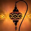 ENVA (20 varianti) Lampada turca marocchina a mosaico - Lampada turca - Fatto a mano mosaico collo di cigno tavolo scrivania comodino lampada - lampadina LED gratuita (3013)
