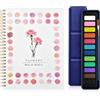 OPEIXSAYKOC Watercolor Sketchbook,Libro di Pittura Ad Acquerello,Pittura ad Acquerello