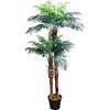 Decovego Palmizio Palma Artificiale Albero Pianta Artificiale Selezione, Selezione pianta di Palma:Palma Modello 23 (170 cm)