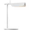 FLOS Tab Table Lampada da Tavolo, Lampada di Design da E. Barber e J. Osgerby, Lampada Led per Interni con Testa Orientabile, 100-240/24V, 9 W, 175 x 273 x 327 mm, Colore Bianco