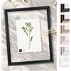 Bildershop-24 Telaio in vetro doppio con doppi vetri, Prio in Nero (opaco) 18x24cm con vetro acrilico, cornice per quadri con doppi vetri